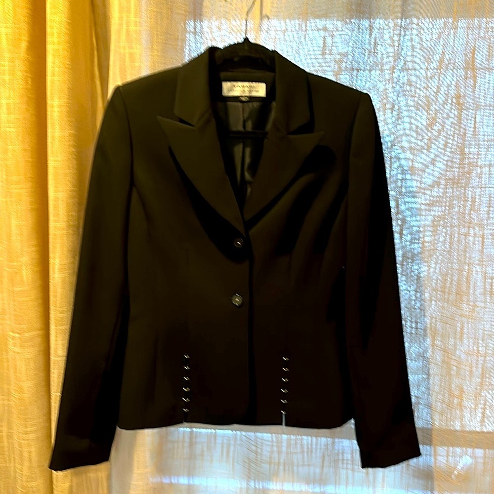 Tahari Black Blazer